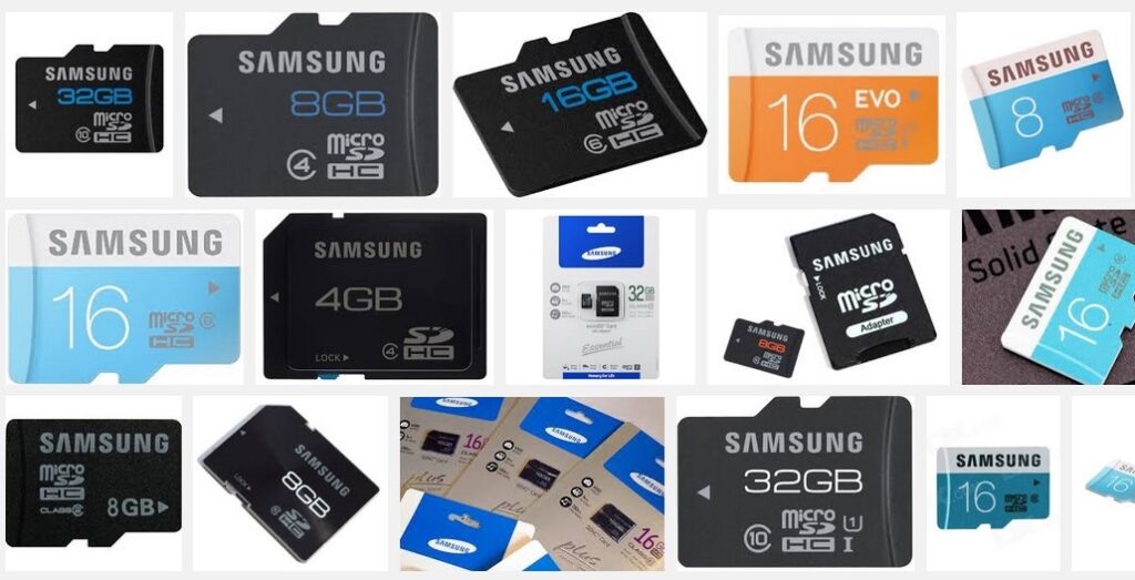 samsung memory card