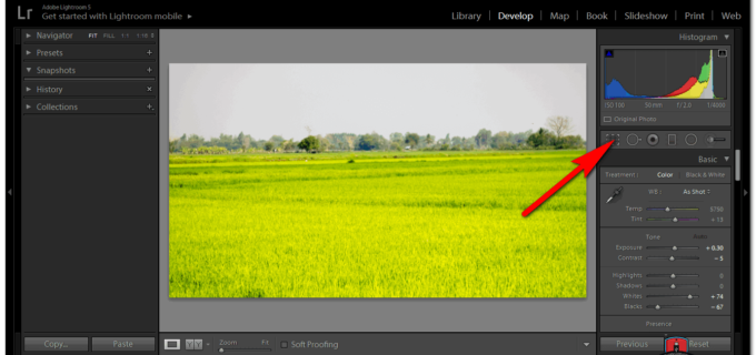 ปรับภาพ Lightroom